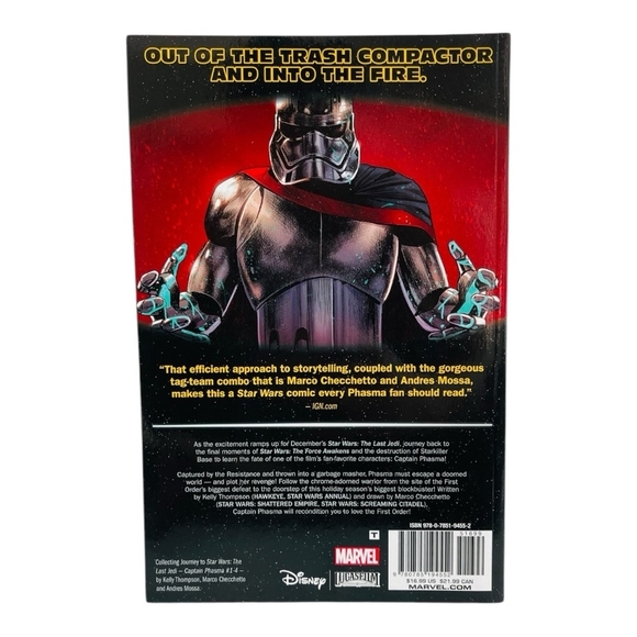 Comics Book Star Wars: Captain Phasma Marvel Comics Kelly Thompson 1st Edition - Picture 3 of 3